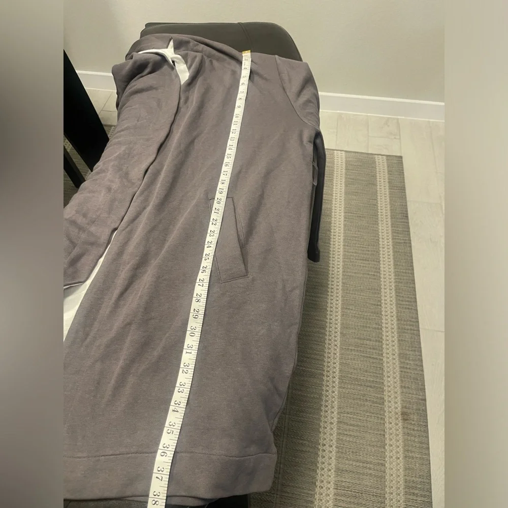 Four Season cotton wool blend heavy hoodie unisex robe L/XL missing th waist tie - Picture 7 of 7